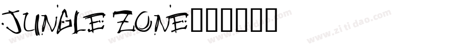 Jungle Zone字体转换